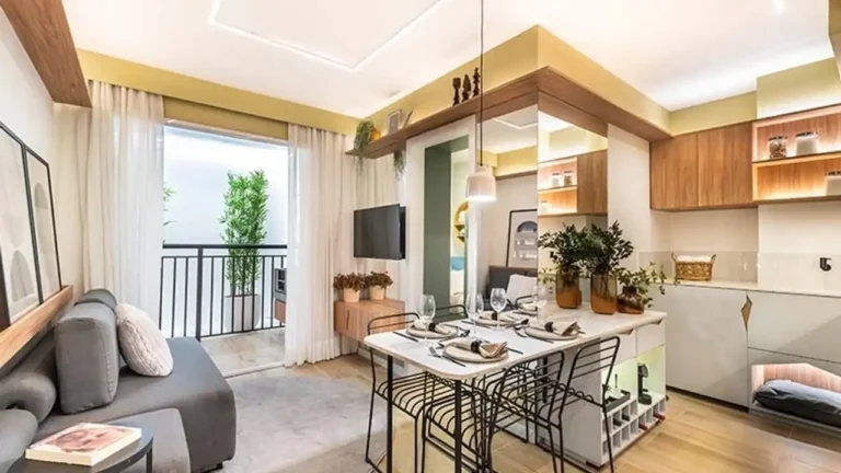 Apartamento 2-3 quartos Panamby — Living do Sphera Panamby Club