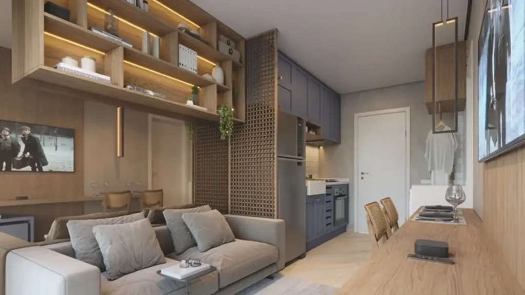 Living Plano&Nova Espraiada — apartamento 1 quartos, Em construção em Campo Belo