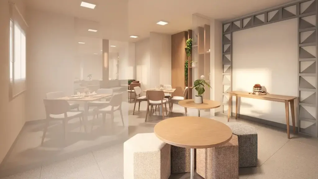 Centro&Barão de Campinas Campos Elíseos, São Paulo — Salão de festas, apartamento 1-2 quartos 26-34m²