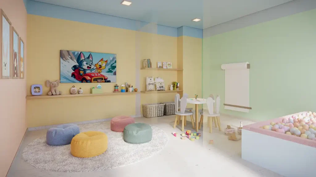 Lançamento Butantã: 170 brinquedoteca Plano&Mais Butantã - Fase 1, 1-2 quartos 24-34m²