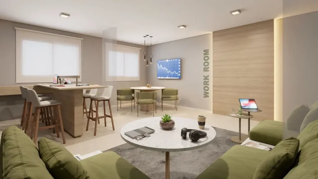 Mistá by Plano&Plano Ubiatans - Residencial Saúde, São Paulo — Coworking, apartamento 1 quartos 29m²
