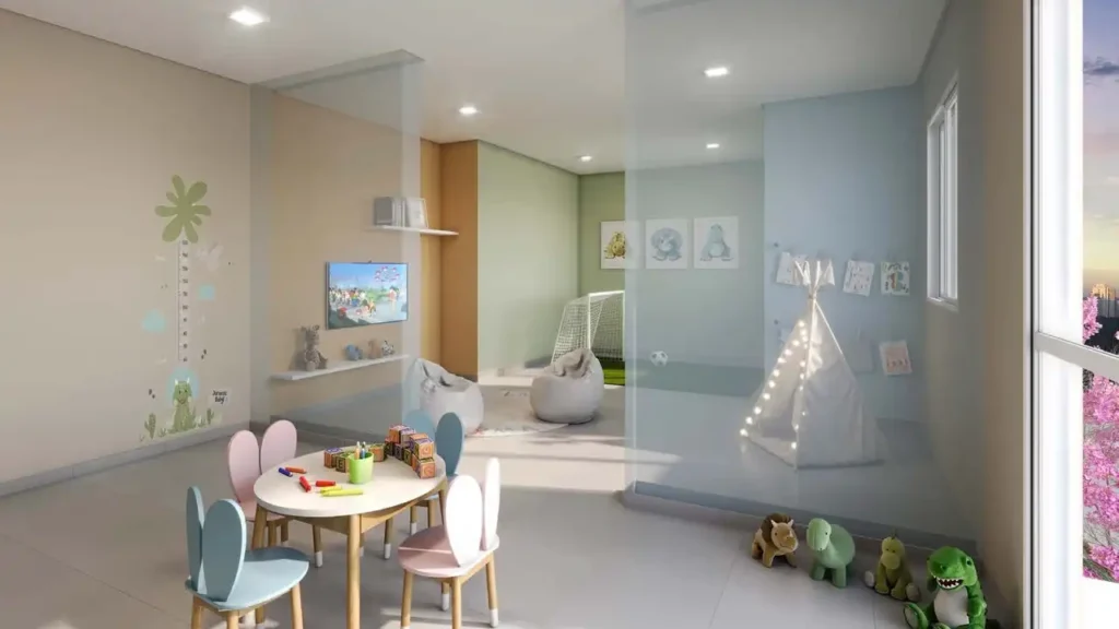 Plano&Mais Belém Brás, São Paulo — Brinquedoteca, apartamento 1-2 quartos 26-42m²