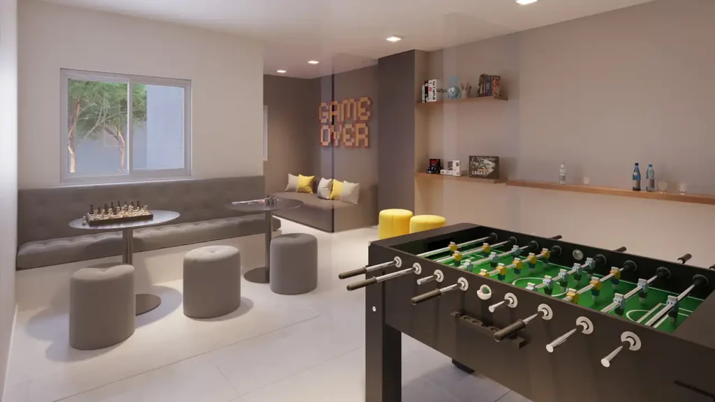 165 sala de jogos — Plano&Essência Life - Breve Lançamento (Plano&Plano SP), 2 quartos em Rio Pequeno