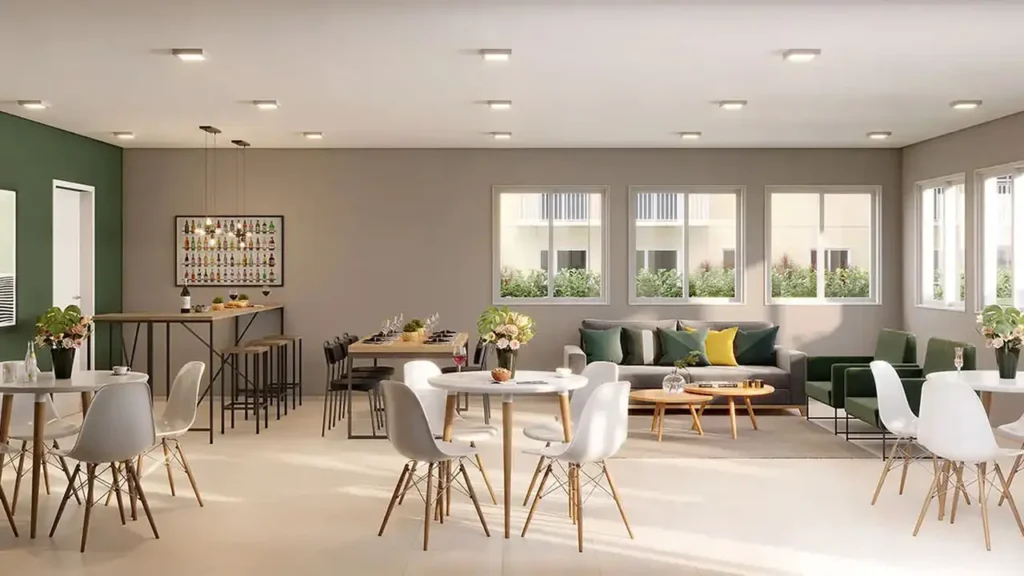 Lançamento Pirituba: 200 salão de festas Plano&Praça Pirituba Flora, 2 quartos 32-35m²