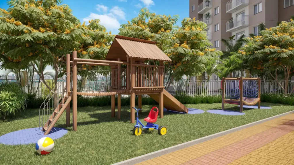 Playground — Plano&Alto Morumbi Benois (Plano&Plano SP), 1-2 quartos em Vila Andrade