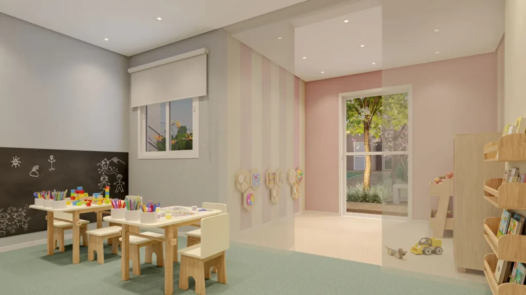 Lançamento CAMPO LIMPO: Brinquedoteca Ares do Horto - Pau Brasil, 2 quartos 32-35m²