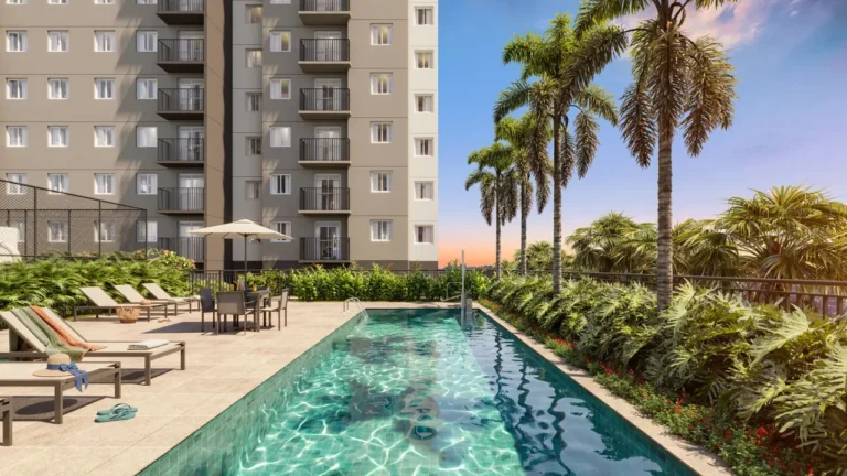 Ares do Horto - Ipê Amarelo - 22/08 (Plano&Plano): Piscina —  em Campo Limpo, São Paulo