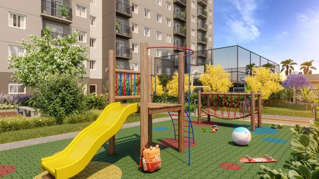 Lançamento Campo Limpo: Playground Ares do Horto - Ipê Amarelo - 22/08,  31-39m²