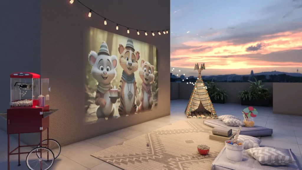 Bosque do Carmo - Eucalipto (Plano&Plano): Cinema infantil — 2 quartos em Itaquera, São Paulo