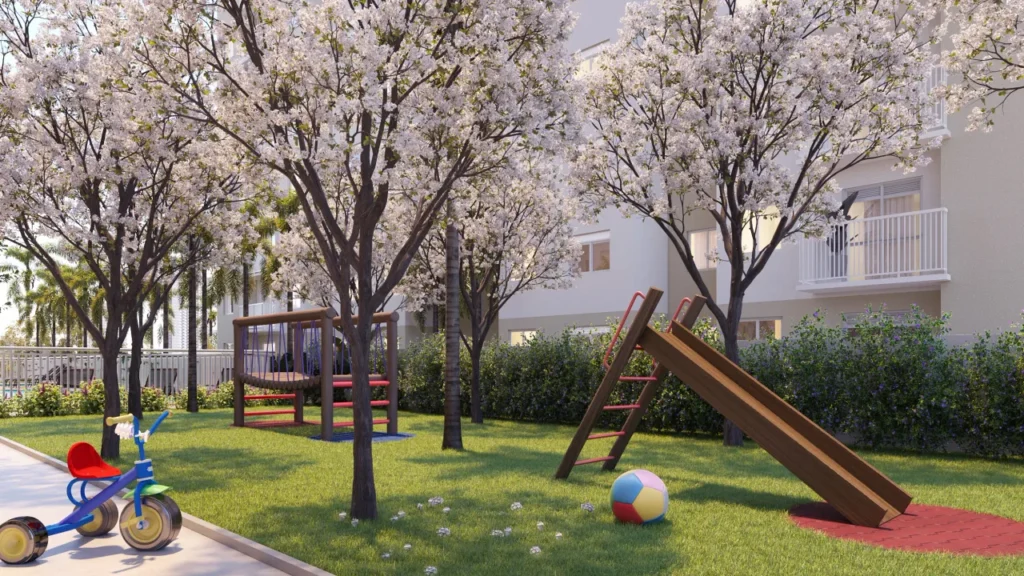 Bosque do Carmo - Eucalipto Itaquera, São Paulo — Playground, apartamento 2 quartos 32-41m²