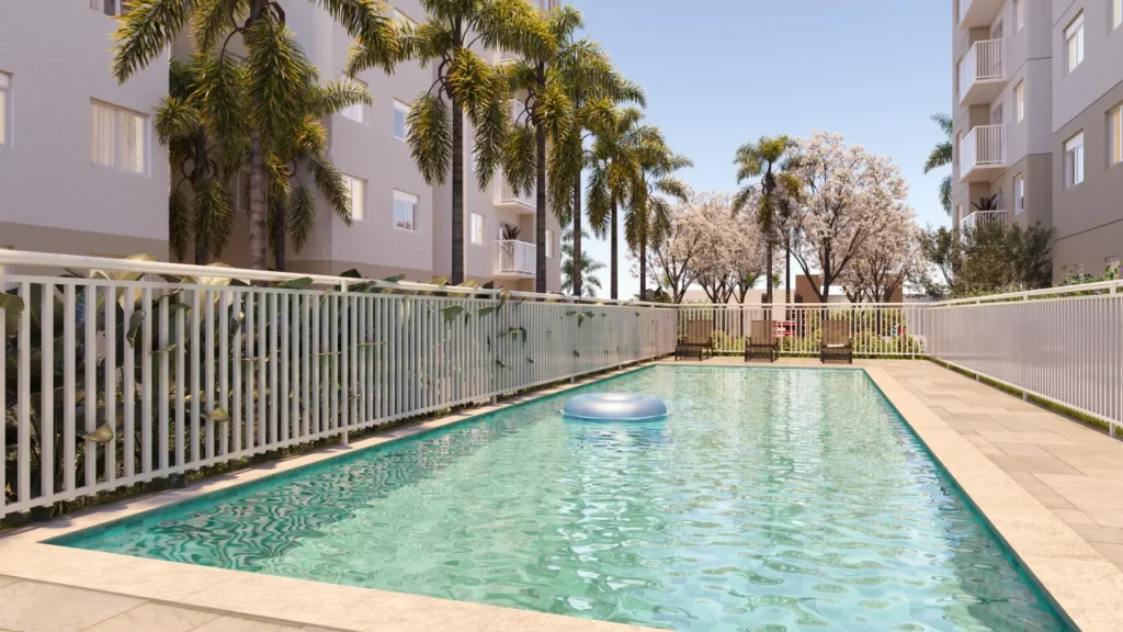 Lançamento Itaquera: Piscina Bosque do Carmo - Eucalipto, 2 quartos 32-41m²
