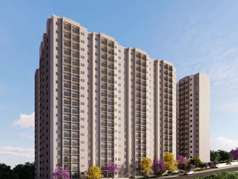 Fachada Duetto São Domingos — apartamento 1-2 quartos, Lançamento em JARDIM SANTO ELIAS