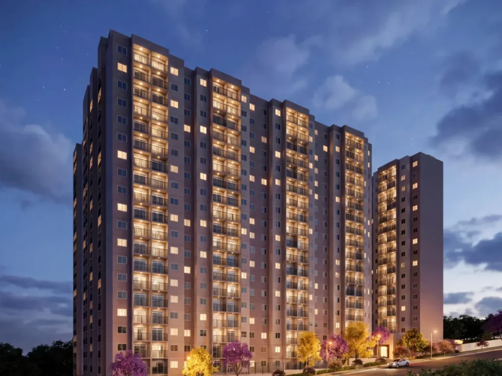 Apartamento 1-2 quartos JARDIM SANTO ELIAS — Fachada do Duetto São Domingos