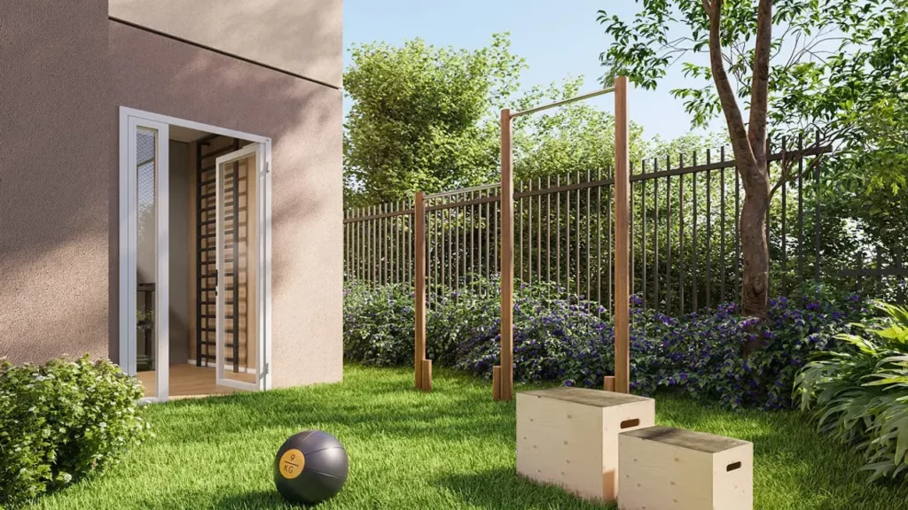 Apartamento 2 quartos Jardim Brasil (Zona Norte) — Fitness externo do Jaçanã
