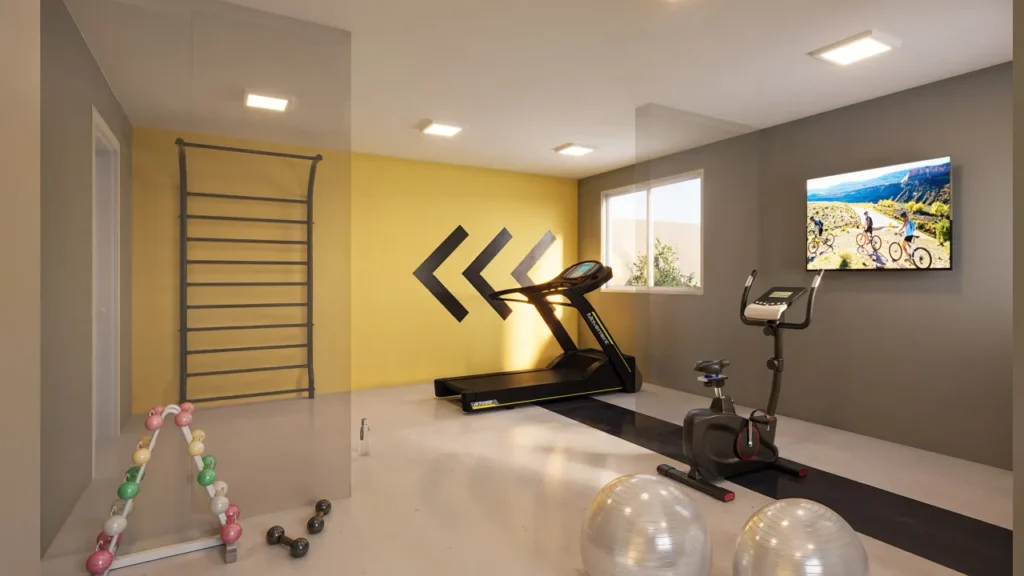 Fitness llustrada Mais Interlagos - Refúgio Vila Inglesa — 2 quartos 32-34m², Plano&Plano