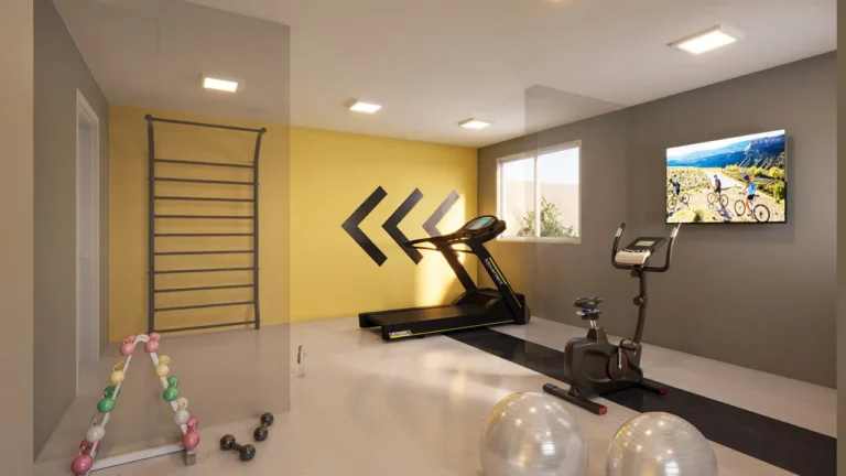 Fitness llustrada Mais Interlagos - Refúgio Vila Inglesa — 2 quartos 32-34m², Plano&Plano