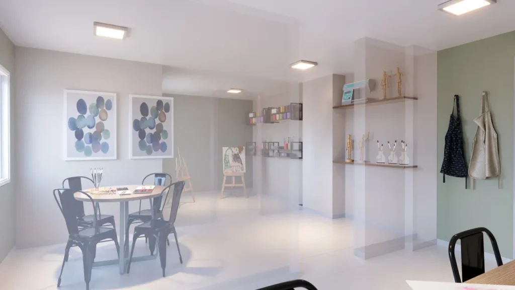 Mais Interlagos - Refúgio Vila Inglesa, São Paulo — Atelier llustrada, apartamento 2 quartos 32-34m²