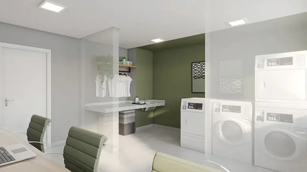 Lavanderia Mais Mooca Água Rasa — 1 quartos 29m², Plano&Plano