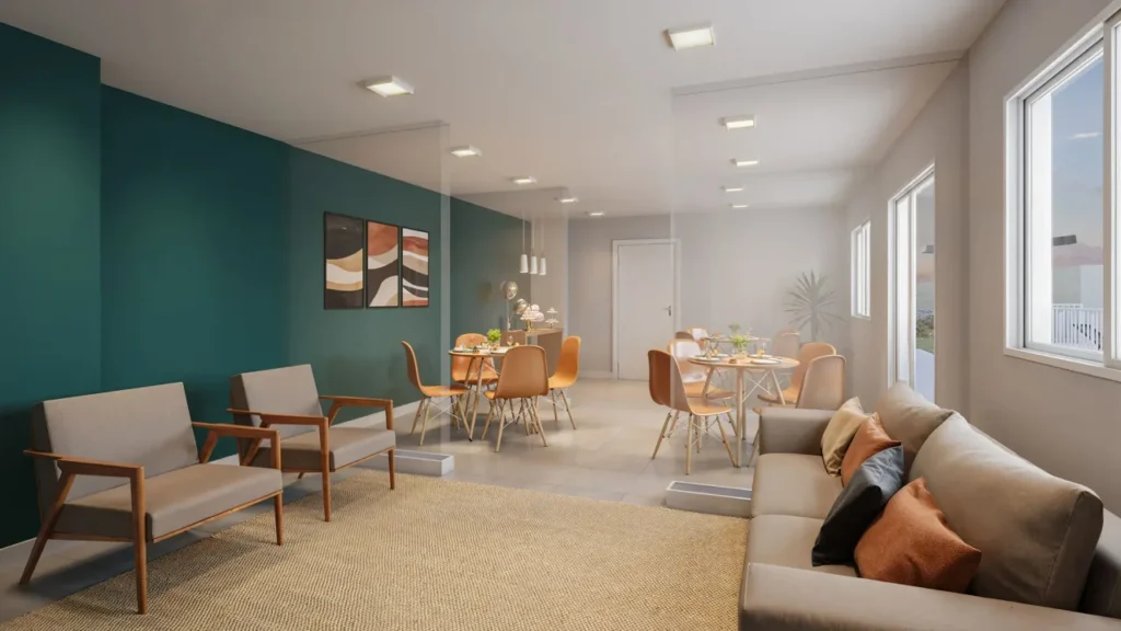 Em construção Guaiaúna: Salão de Festas Mais Penha, 1-2 quartos 26-35m²