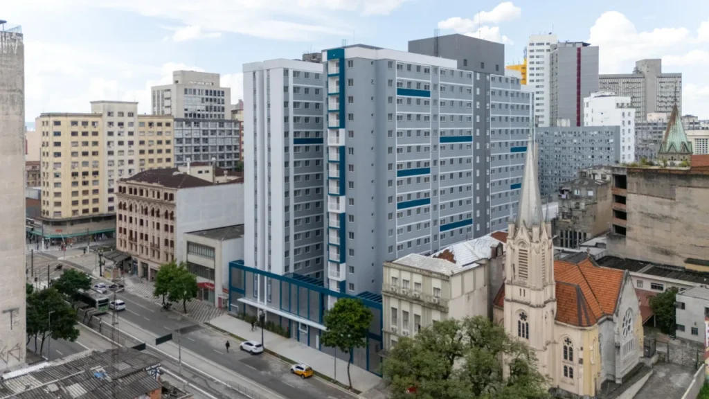 Fachada MAPP Rio Branco (RUNNI) — apartamento 2 quartos, Pronto novo em Campos Elíseos