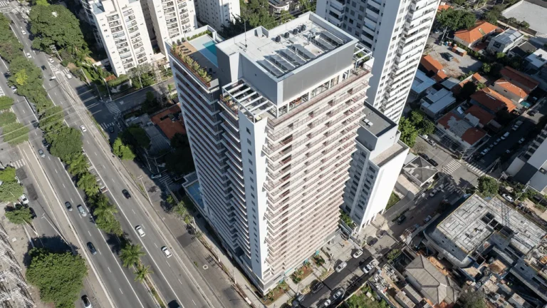 Fachada Oriz - residencial e NR (RUNNI) — apartamento , Pronto novo em Brooklin Paulista