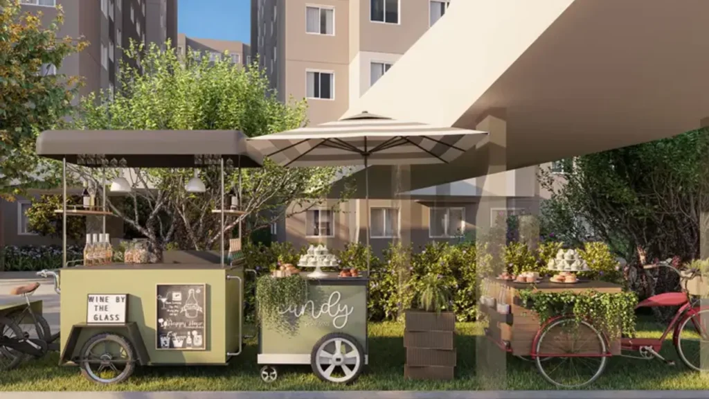 Food Bike — Parque do Carmo - Figueira (Plano&Plano), 2 quartos em Jardim Helian