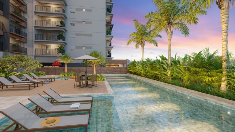 Piscina Adulto Unni Brás Residences (RUNNI) Mooca —  33-62m², Plano&Plano