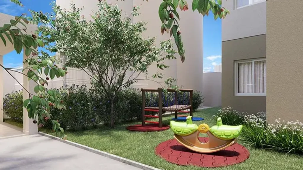 Playground Vista Cantareira Jardim Pirituba — 2 quartos 34m², Plano&Plano