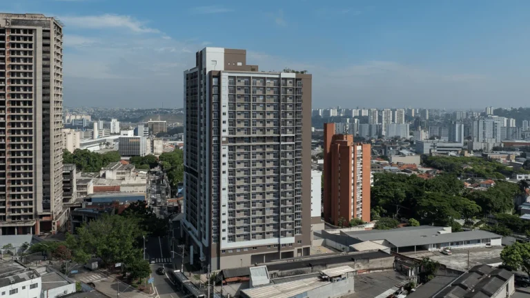 Fachada Viz (RUNNI) Santo Amaro — 1 quartos 28-30m², Plano&Plano
