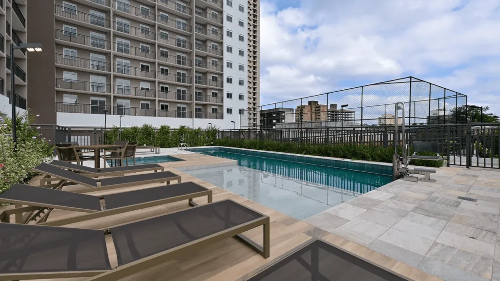 Piscina — Viz (RUNNI) (Plano&Plano), 1 quartos em Santo Amaro